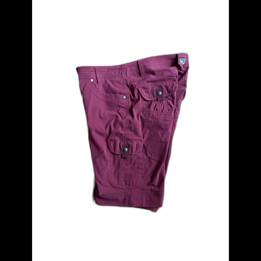 Kuhl Cargo Shorts 8 Burgundy - Picture 3 of 12